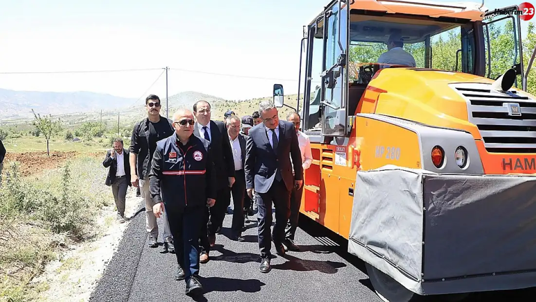 Elazığ İl Özel İdaresi ve Vali Hatipoğlu'ndan Kırsala Hizmet Hamlesi