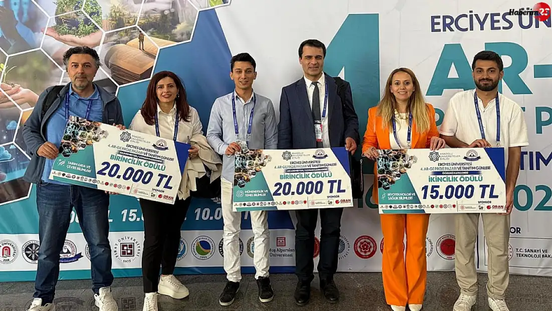 Fırat Üniversitesi'ne Ar-Ge Proje Pazarında 3 Ödül Birden