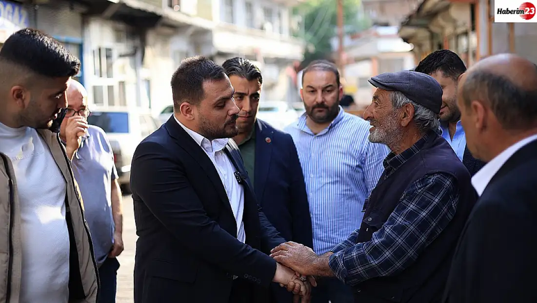 MHP Elazığ il başkanı Yunus Bal Maden ilçesini ziyaret etti
