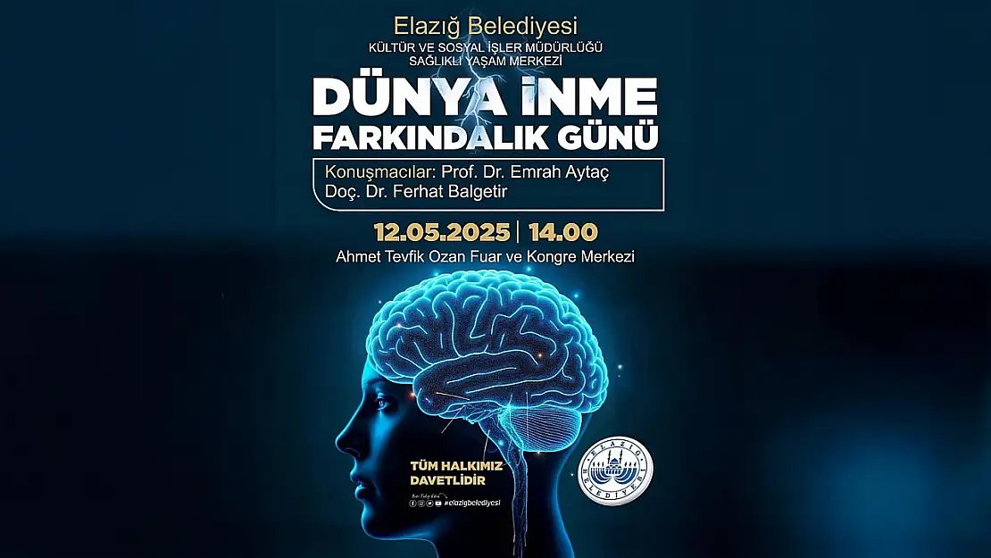 Elazığ Belediyesi'nden 'Dünya İnme Farkındalık Günü' kapsamında seminer