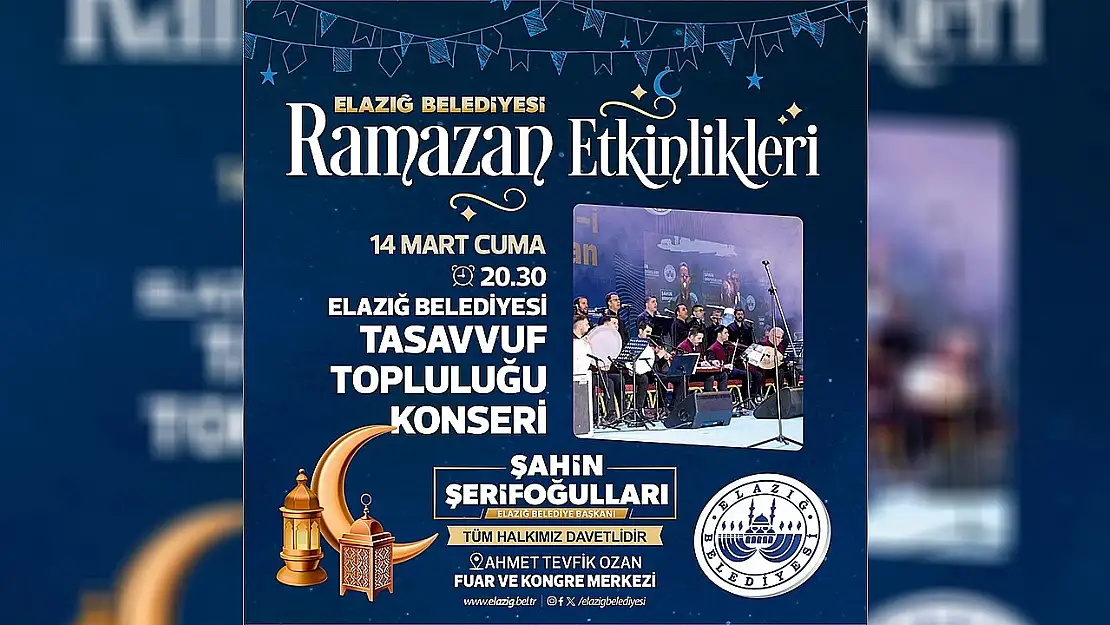 Elazığ Belediyesi Ramazan etkinlikleri tüm hızıyla devam ediyor