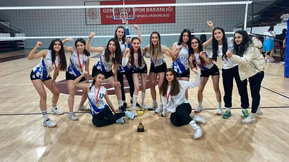 Elazığ Belediyesi voleybol takımı gençler grubu Diyarbakır yolcusu