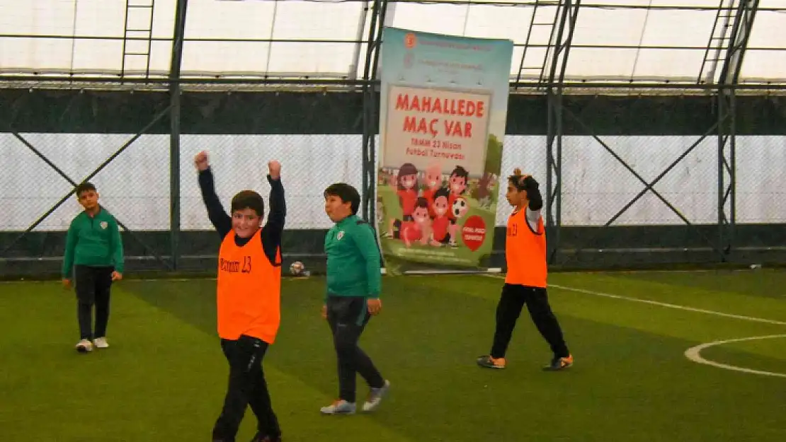 Elazığ'da 'Mahallede Maç Var' organizasyonu başladı