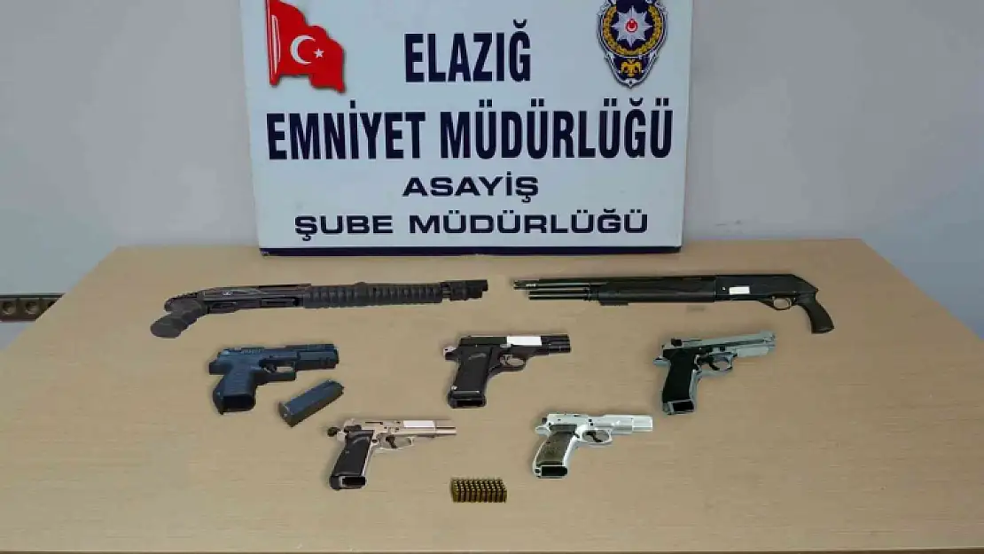 Elazığ'da asayiş ve şok uygulamaları: 19 kişi tutuklandı