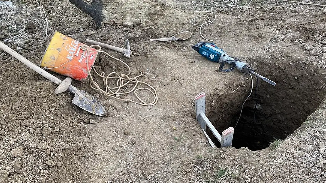 Elazığ'da kaçak kazı operasyonu: 3 şüpheli suçüstü yakalandı