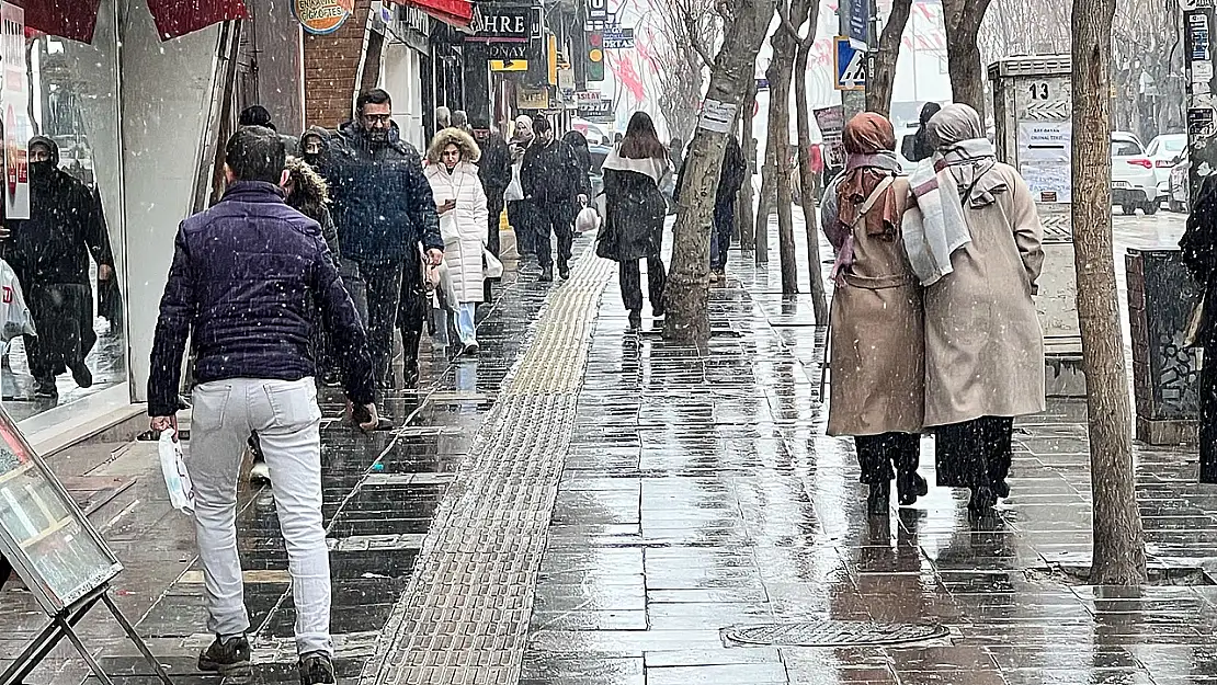 Elazığ'da kar yağışı hayatı olumsuz etkiledi