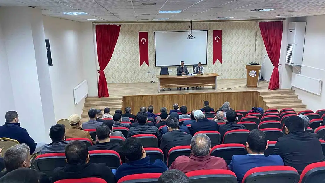 Elazığ'da kasım ayı mutad toplantısı düzenlendi