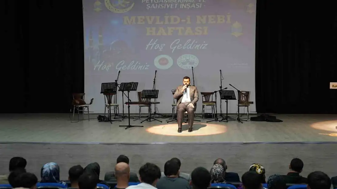 Elazığ'da Mevlid-i Nebi Haftası programı düzenlendi