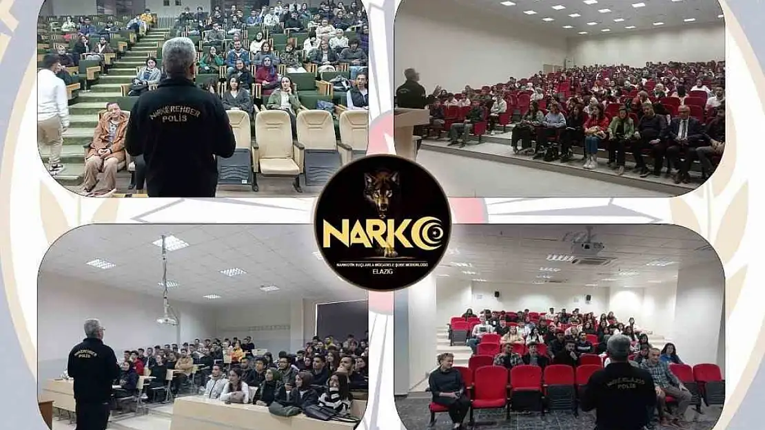 Elazığ'da Narko-Gençlik ve Narko-Rehber eğitimi