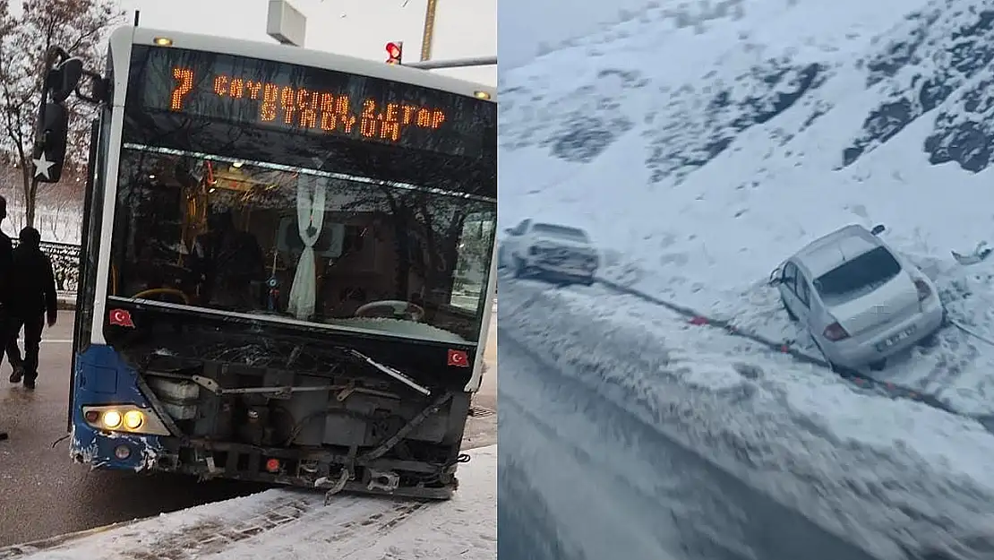Elazığ'da Peş Peşe Trafik Kazaları: 4 Kişi Hastaneye Kaldırıldı