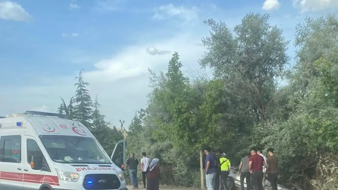 Elazığ'da trafik kazası: 2 yaralı