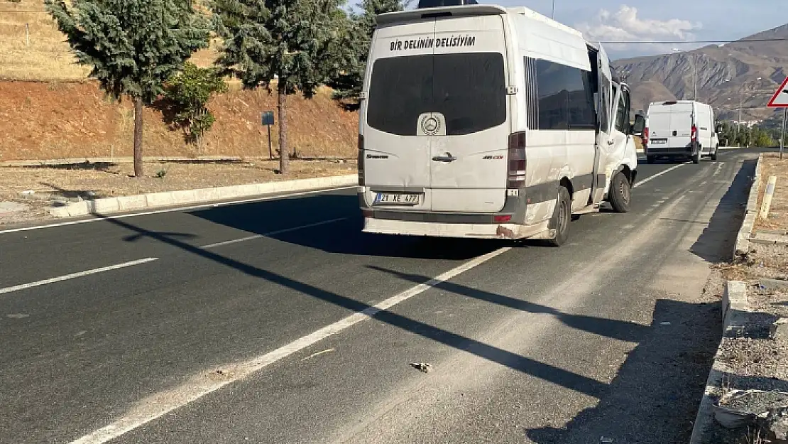 Elazığ'da trafik kazası: 2 yaralı