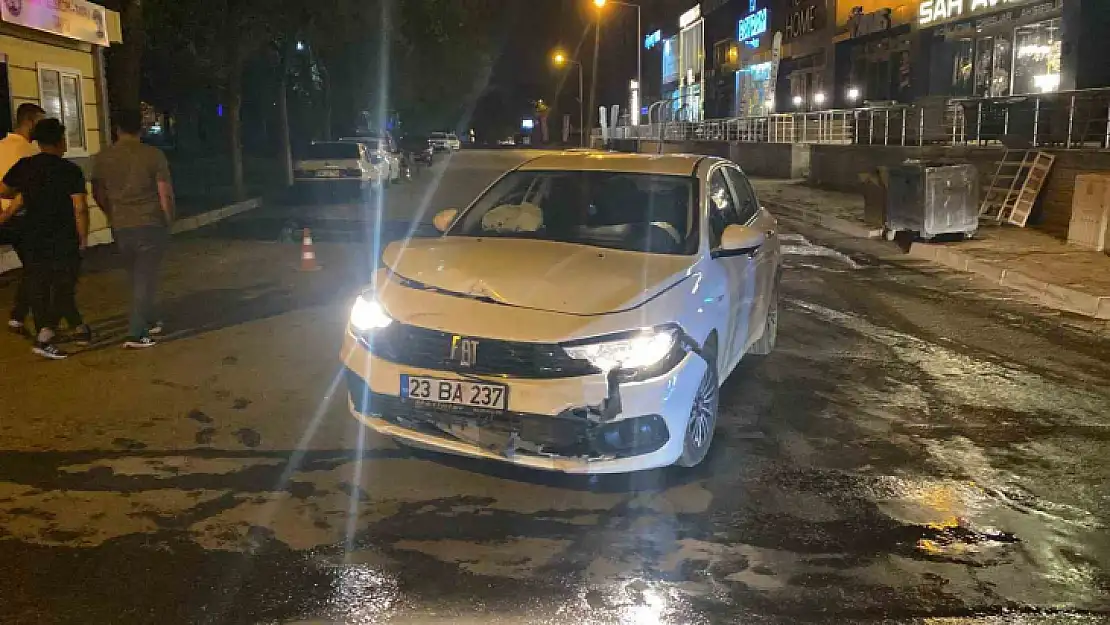 Elazığ'da trafik kazası: 2 yaralı