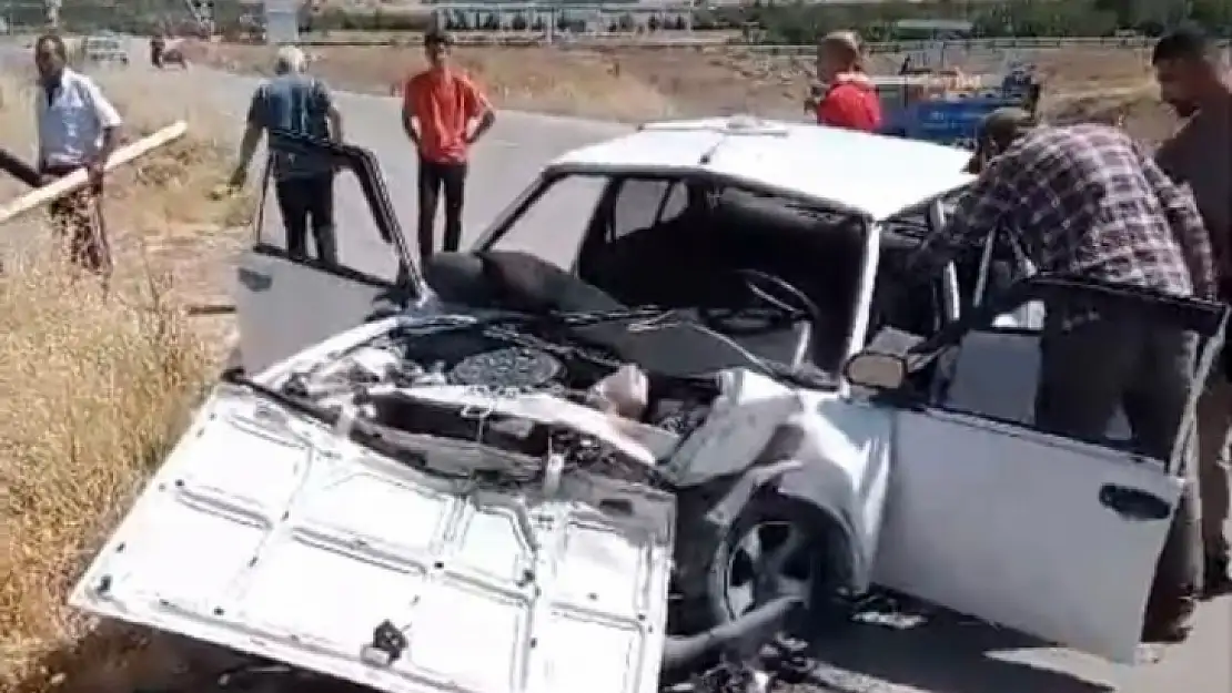 Elazığ'da trafik kazasında bir kişi hayatını kaybetti