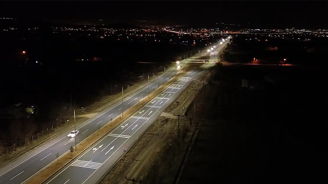 Elazığ-Diyarbakır Yolu Modern Aydınlatmaya Kavuşuyor!