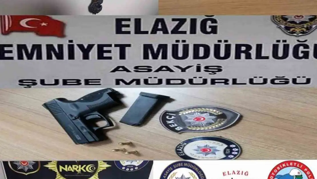 Elazığ polisi suçlulara göz açtırmıyor