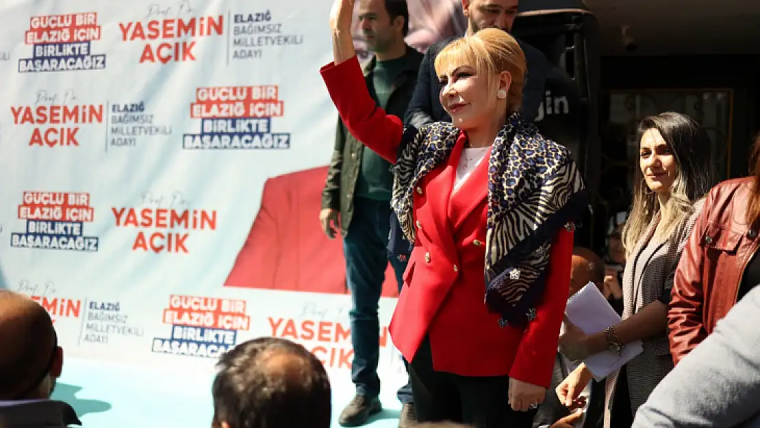 Elazığlılar Yasemin Açık'ı Bağrına Bastı