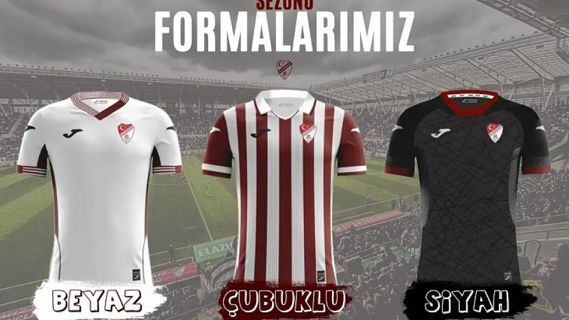 Elazığspor'un yeni sezon formaları görücüye çıktı