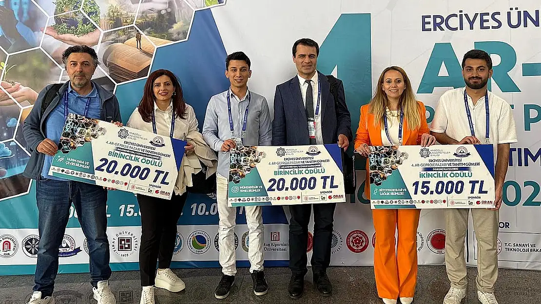 Fırat Üniversitesi'ne Ar-Ge Proje Pazarında 3 Ödül Birden