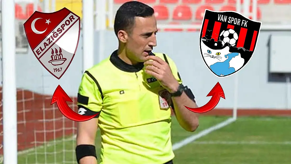 Hakem ataması kriz yarattı: Elazığspor – Vanspor maçına Batmanlı hakem