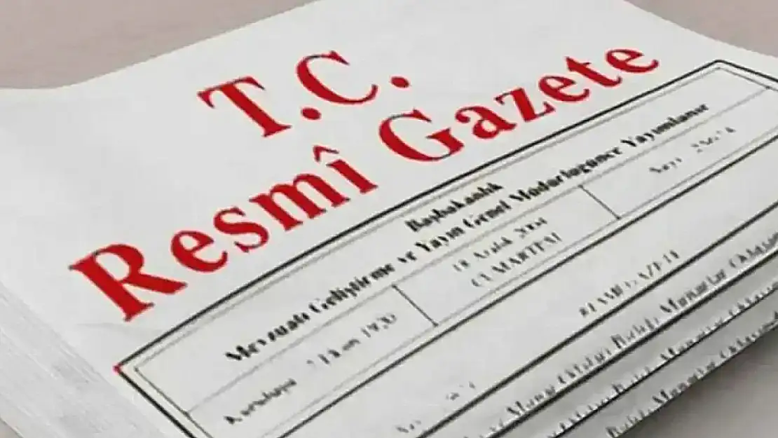 HSK Kararları Resmi Gazete'de Yayımlandı: Elazığ'dan 3 isim var!