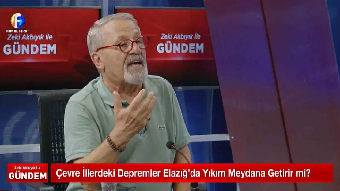 Prof. Dr. Naci Görür, 'eli kulağında' diyerek uyardı