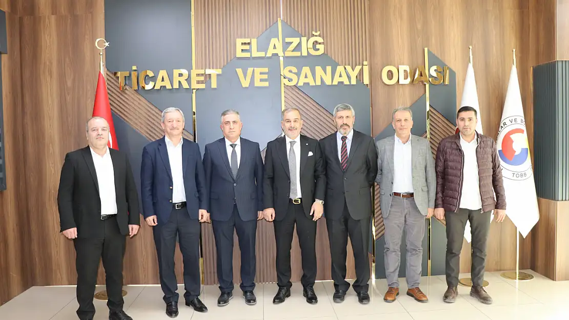 ŞİMŞEK'TEN, ELAZIĞ TSO BAŞKANI ALAN'A ZİYARET