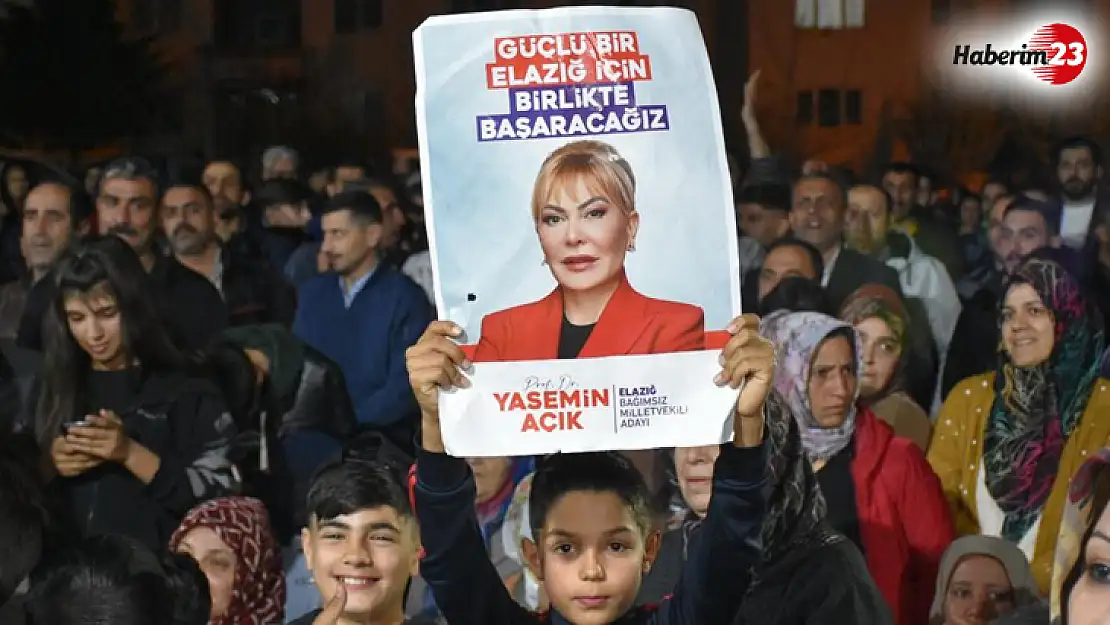 Yasemin Açık Çaydaçıra Mahallesi'nde Coşkuyla Karşılandı