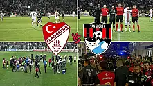 Maç tatil edildi