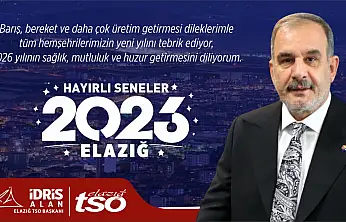 BAŞKAN ALAN YENİ YILI KUTLADI