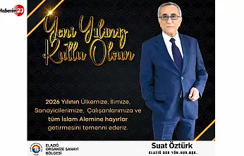 SUAT ÖZTÜRK'TEN YENİ YIL MESAJI