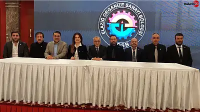Elazığ OSB'de Yeni Dönem: Güven Tazeleyen Suat Öztürk Yeniden Başkan Seçildi!