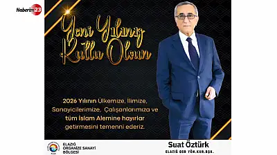 SUAT ÖZTÜRK'TEN YENİ YIL MESAJI