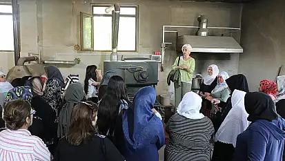 Elazığ'da Kadın çiftçilere yönelik teknik gezi düzenlendi