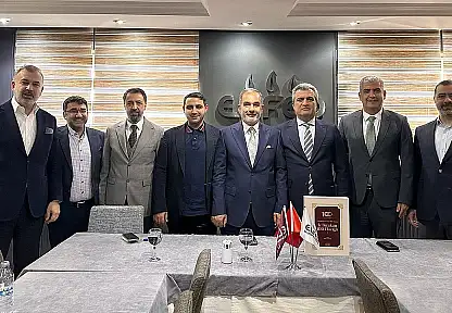 Elazığ ticaret ve sanayi odası başkanı Alan'dan ELFED'e ziyaret