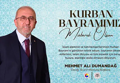 Mehmet Ali Dumandağ'dan Kurban Bayramı Mesajı