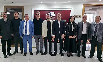 Başkan Alan Ege Elazığ Dernekler Federasyonu'nu ziyaret