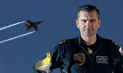 Bir canavarı gökyüzünde şahlandıran Elazığlı: Binbaşı Murat Bakıcı