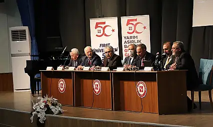 Fırat Üniversitesi 50'nci yılında rektörleri buluşturdu