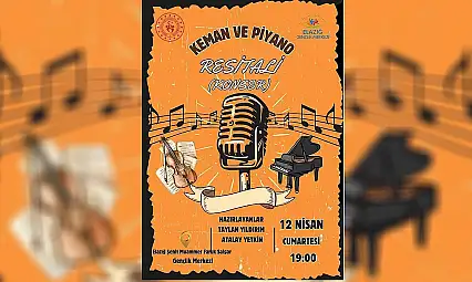 Notalar gençlerden, alkışlar Elazığ'dan