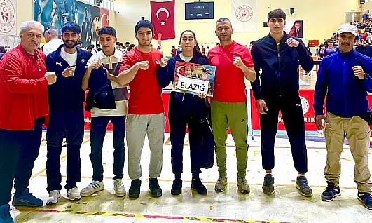 Türkiye şampiyonasına Elazığlılar damga vurdu