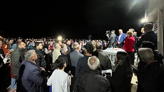Yasemin Açık Çaydaçıra Mahallesi'nde Coşkuyla Karşılandı