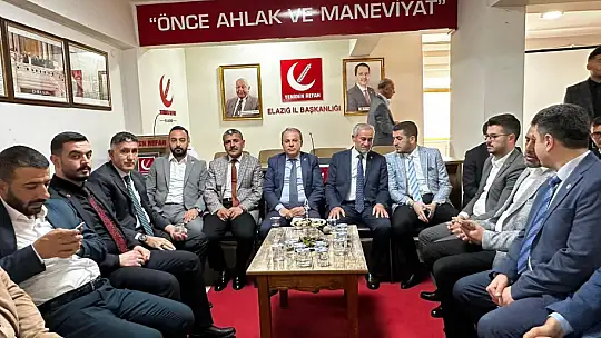 Yeniden Refah Partisi'nden bayramlaşma töreni