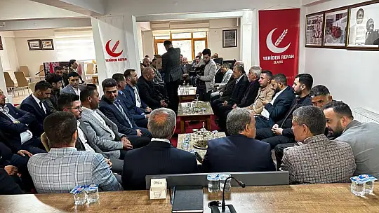 Yeniden Refah Partisi'nden bayramlaşma töreni
