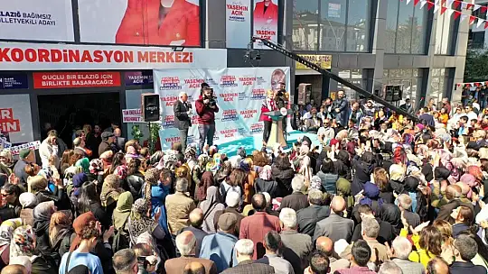 Elazığlılar Yasemin Açık'ı Bağrına Bastı