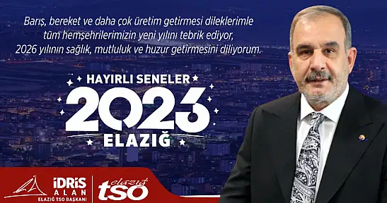 BAŞKAN ALAN YENİ YILI KUTLADI