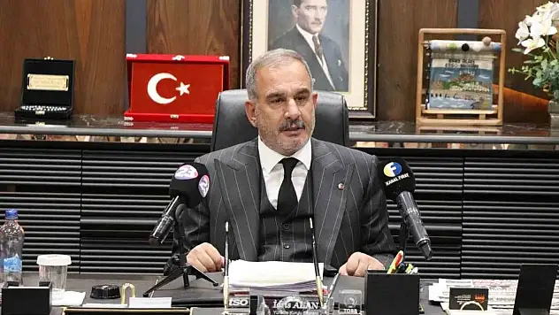 BAŞKAN ALAN: 'KOBİ DESTEKLERİ İŞ DÜNYAMIZA HAYIRLI OLSUN'
