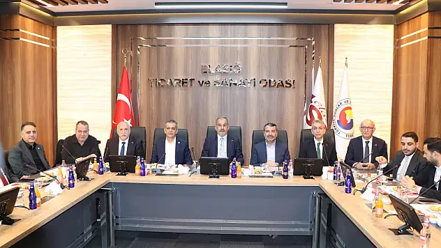 ELAZIĞ TİCARET VE SANAYİ ODASI'NDA BAYRAMLAŞMA