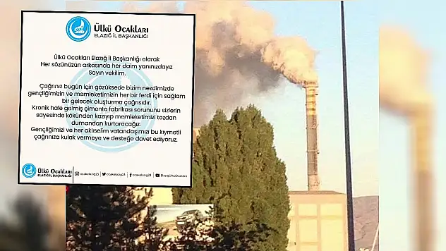 Elazığ Ülkü Ocakları: Memleketimizi tozdan dumandan kurtaracağız