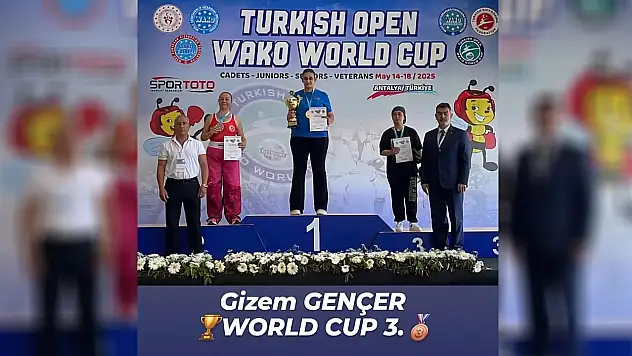 Elazığlı Sporculardan Dünya Kupası'nda Büyük Başarı